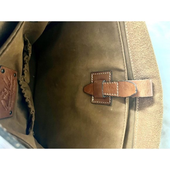 Patricia Nash Satchel Purse Bag Italian Leather Top Handle and Shoulder Strap - Picture 7 of 9